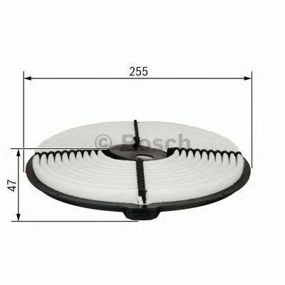 1987429122 BOSCH Фільтр повітря S91221