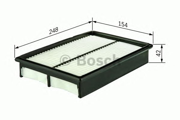 1987429137 BOSCH Фільтр повітря S91371