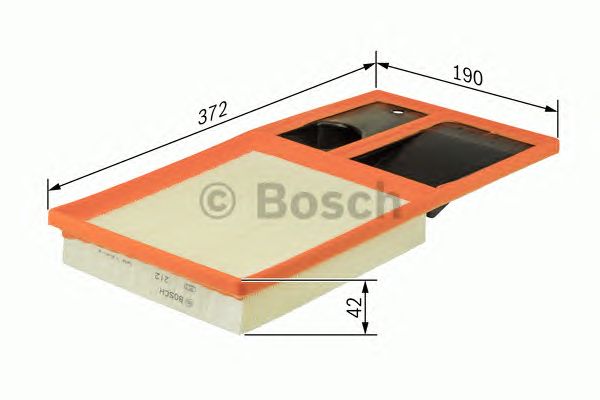 F026400035 BOSCH Фільтр повітря S00352