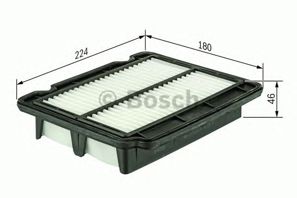 F026400043 BOSCH Фільтр повітря S00431