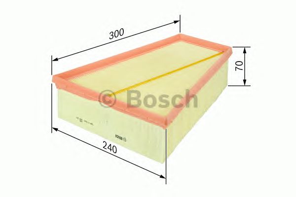 F026400109 BOSCH Фільтр повітря S01093