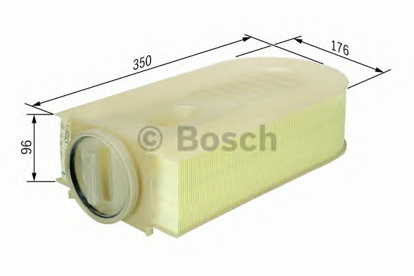 F026400133 BOSCH Фільтр повітря S01331