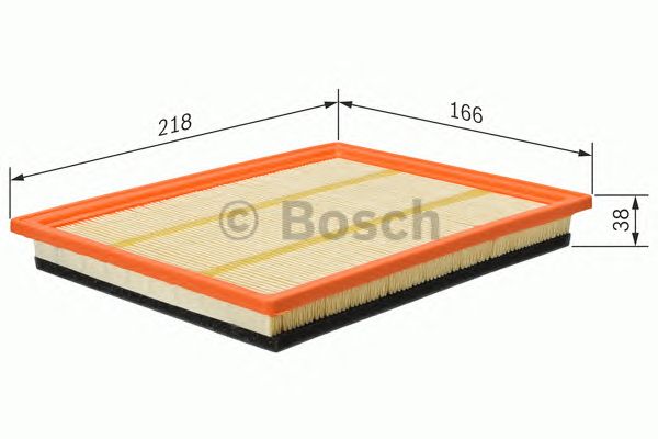 F026400177 BOSCH Фільтр повітря S01771
