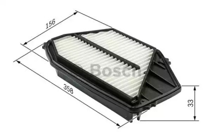 F026400349 BOSCH Фільтр повітря1