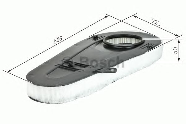 F026400365 BOSCH Фільтр повітря1