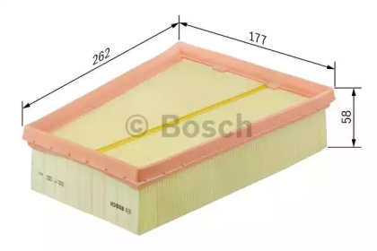 F026400380 BOSCH Фільтр повітря S03801