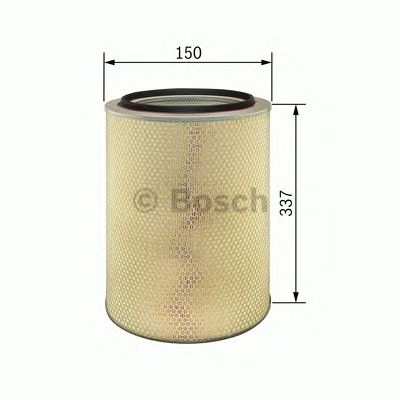 1457429941 BOSCH Фільтр повітря S99411