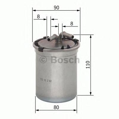 0450906500 BOSCH Фільтр палива N65001