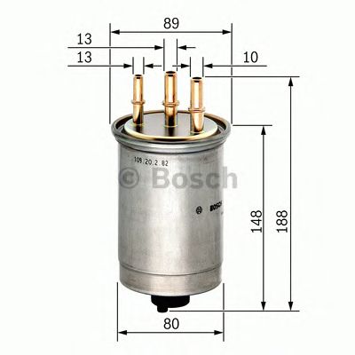 0450906508 BOSCH Фільтр палива N65081