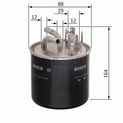 0986450509 BOSCH Фільтр палива N05091