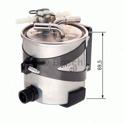 F026402061 BOSCH Фільтр палива1