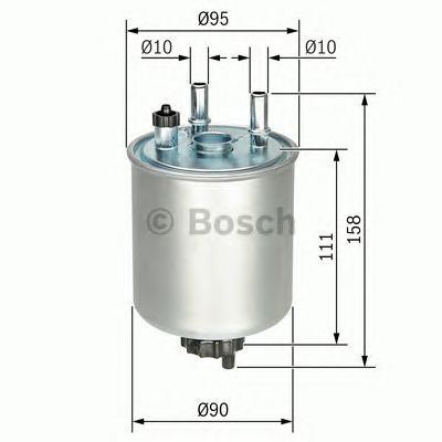 F026402082 BOSCH Фільтр палива1