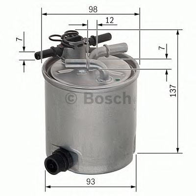 F026402096 BOSCH Фільтр палива N20961