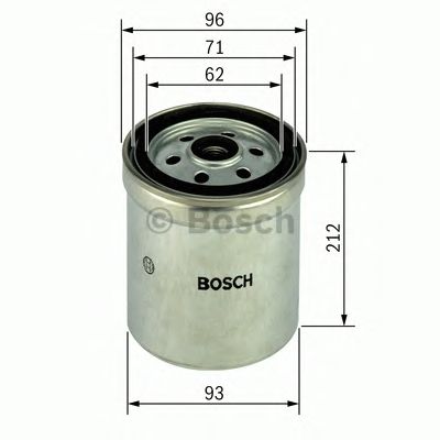 1457434294 BOSCH Фільтр палива N42941