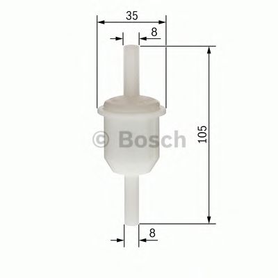 0450904058 BOSCH Фільтр палива F40581
