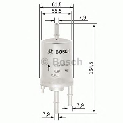 0450905959 BOSCH Фільтр палива F59591