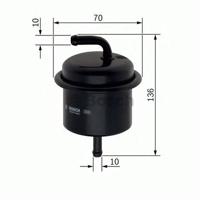 0450905986 BOSCH Фільтр палива F59861