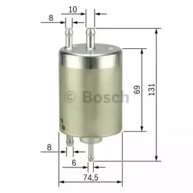 0450915001 BOSCH Фільтр палива F50011