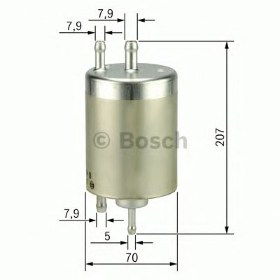 F026403000 BOSCH Фільтр палива1