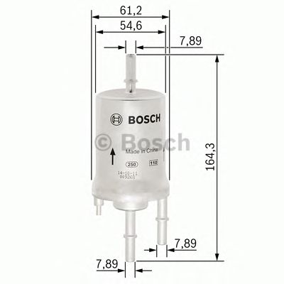 F026403008 BOSCH Фільтр палива F30080