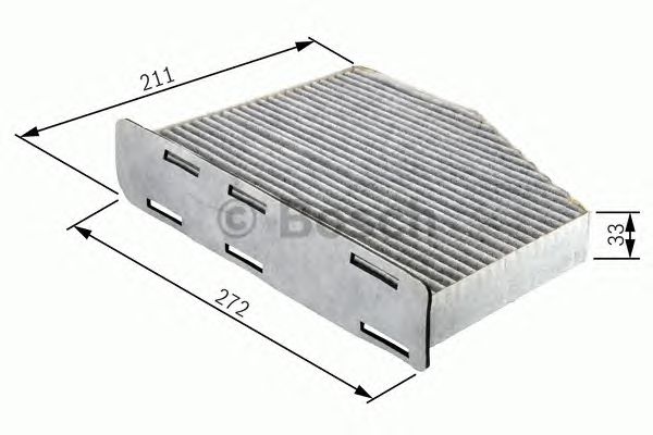 1987432397 BOSCH Фільтр салону R23971