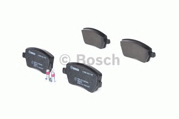 0986424795 BOSCH Гальмівні колодки до дисків5
