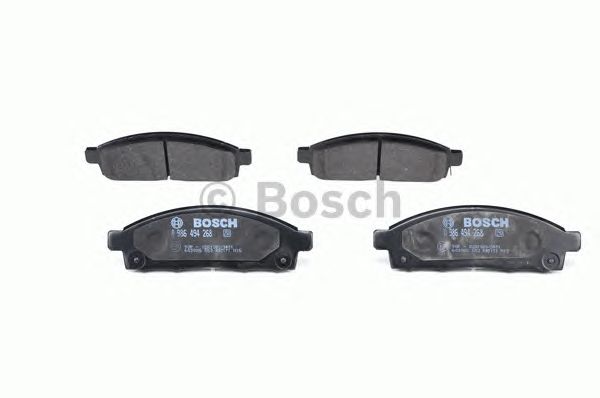 0986494268 BOSCH Гальмівні колодки до дисків BP11802