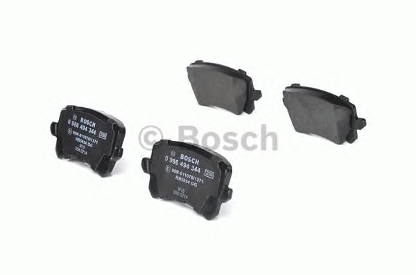 0986494344 BOSCH Гальмівні колодки до дисків3