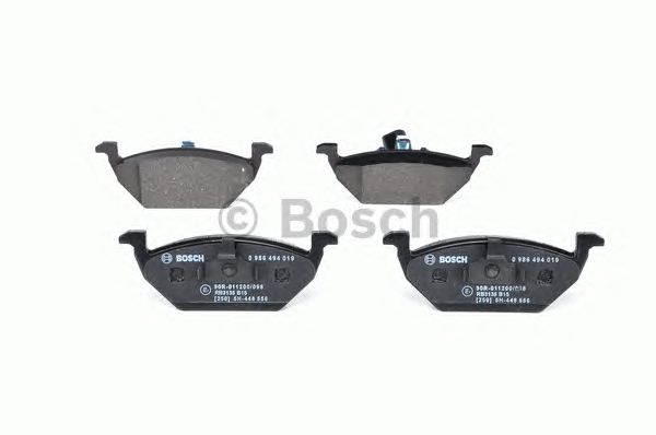 0986494019 BOSCH Гальмівні колодки до дисків BP2644