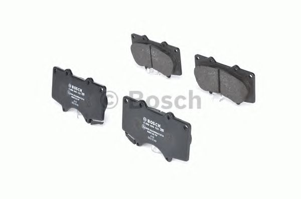 0986494153 BOSCH Гальмівні колодки до дисків BP10644