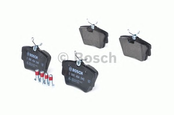 0986494040 BOSCH Гальмівні колодки до дисків BP3784