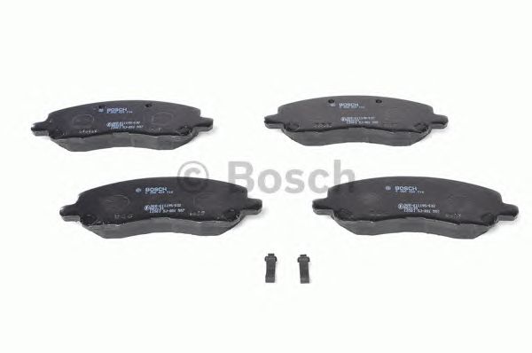 0986424716 BOSCH Гальмівні колодки до дисків BP4281