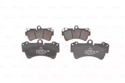 0986424739 BOSCH Гальмівні колодки до дисків BP4485