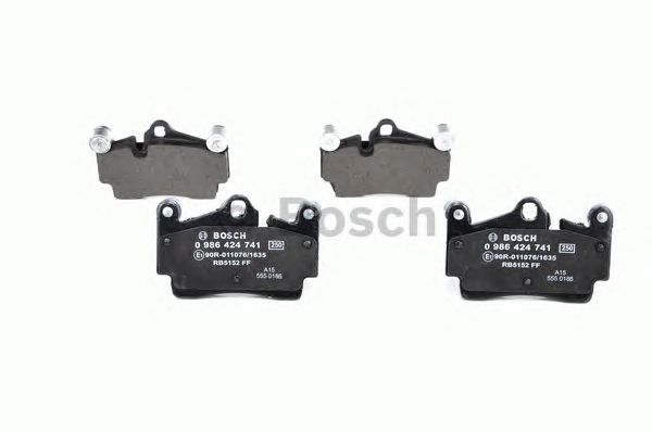 0986424741 BOSCH Гальмівні колодки до дисків BP4502