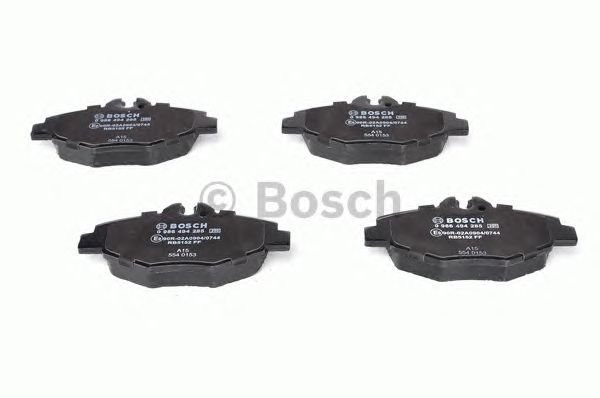0986494285 BOSCH Гальмівні колодки до дисків1
