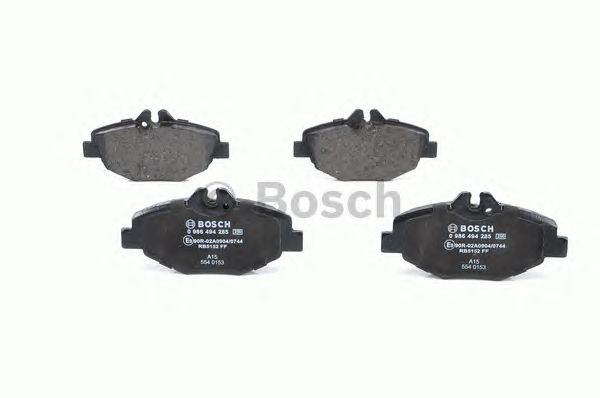 0986494285 BOSCH Гальмівні колодки до дисків1