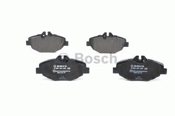 0986494285 BOSCH Гальмівні колодки до дисків3