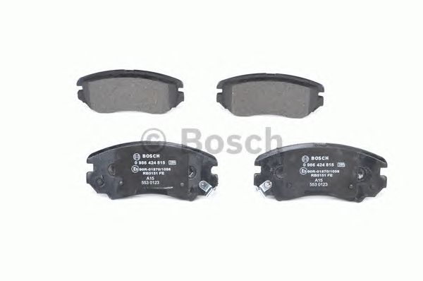 0986424815 BOSCH Гальмівні колодки до дисків BP9531