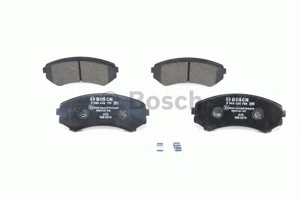 0986424709 BOSCH Гальмівні колодки до дисків BP4221