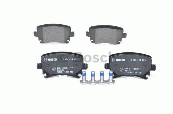 0986494053 BOSCH Гальмівні колодки до дисків1