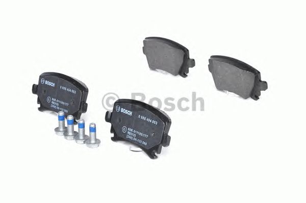0986494053 BOSCH Гальмівні колодки до дисків4