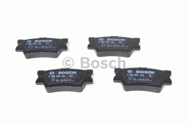 0986494154 BOSCH Гальмівні колодки до дисків BP10651