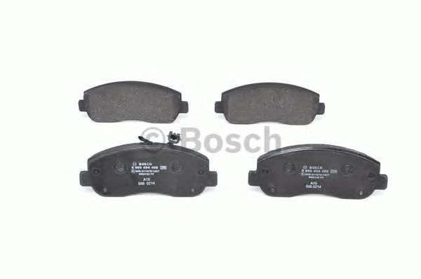 0986494498 BOSCH Гальмівні колодки до дисків BP14172