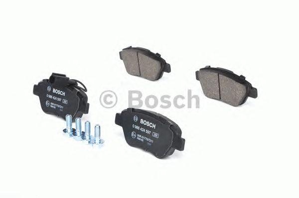 0986424597 BOSCH Гальмівні колодки до дисків BP3395