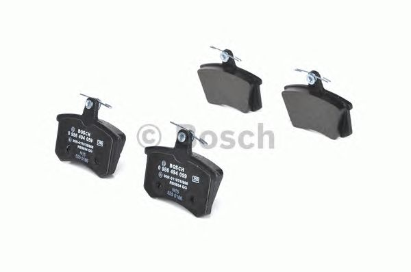 0986494059 BOSCH Гальмівні колодки до дисків BP7833