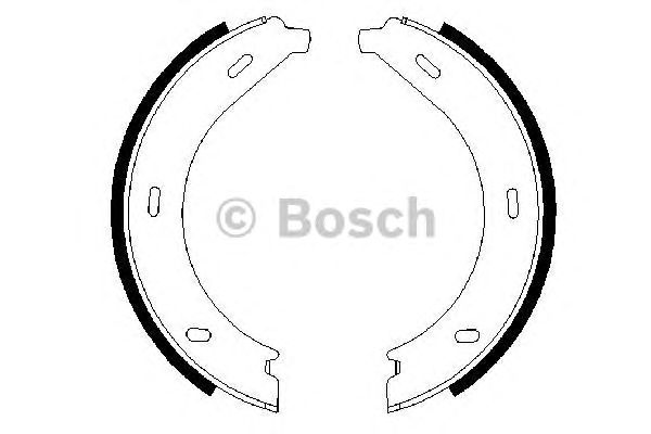 0986487605 BOSCH Гальмівні колодки до барабанів (HB) BS8431