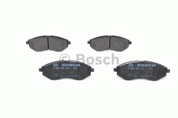 0986424818 BOSCH Гальмівні колодки до дисків BP9562
