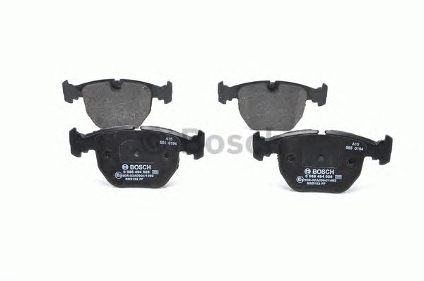 0986494028 BOSCH Гальмівні колодки до дисків BP3303