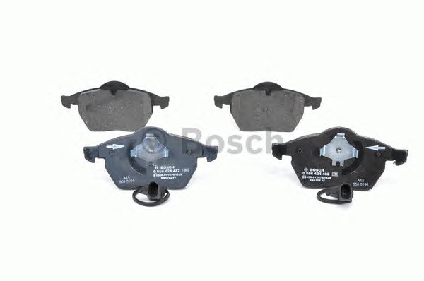 0986424482 BOSCH Гальмівні колодки до дисків BP2503