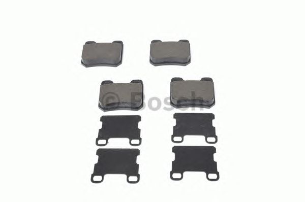 0986490500 BOSCH Гальмівні колодки до дисків BP7682